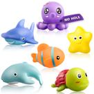 Brinquedos de banho Hely Candy sem mofo para mais de 18 meses para bebês (oceanos)