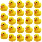 Brinquedos de banho pré-escolares Rubber Ducks umbresen Yellow 1,8" 24 unidades