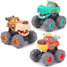 Brinquedos de carro monstro em forma de crocodilo para crian