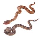 Brinquedos de cobra falsos SIENON Realistic Rubber Viper Rattlesnake