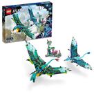 Brinquedos de construção LEGO Avatar Jake & Neytiri First Banshee Flight 75572