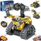 Brinquedos de construção STEM Robot Sillbird Wall Robot 5 em 1 com 435 peças