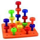 Brinquedos de desenvolvimento intelectual infantil Pegboard