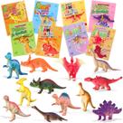 Brinquedos de dinossauro Gigilli Easter Basket Stuffers, pacote com 24 unidades para crianças