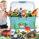Brinquedos de Dinossauro Kiddiworld para Crianças de 3 a 5 Anos - com Tapete de Atividades