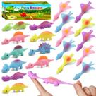 Brinquedos de Dinossauro Mantyplay - 38 Peças com Estilingue - Lembrancinhas para Festa Infantil