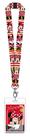 Brinquedos de diversão Lanyard Disney Minnie Mouse Red Novelty
