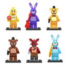 Brinquedos De Figuras De Ação FNAF Para Crianças, 6 Peças, Ornamentos De Five Nights, Modelo DIY, Brinquedos De Figuras De Ação FNAF Para Crianças, 6 Peças, Ornamentos De Five Nights, Modelo DIY,