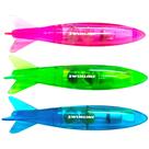 Brinquedos de mergulho Swimline Original Torpedo Turbos com LED, pacote com 3 unidades