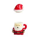 Brinquedos De Natal Em Resina: Papai Noel, Boneco De Neve E Xícara De Café - 46 Conjuntos De