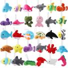 Brinquedos de pelúcia CHAXUNTEN Mini Ocean Animal, pacote com 30 para crianças Brinquedos de pelúcia CHAXUNTEN Mini Ocean Animal, pacote com 30 para crianças