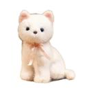 Brinquedos De Pelúcia De Gato Simulados Em Cinza, Laranja, Preto E Branco, 18/25cm, Gatos De Pelúcia