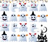 Brinquedos de pelúcia de Halloween BOMBPARK, 18 peças, fantasmas fofos para crianças