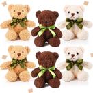 Brinquedos de pelúcia para animais de pelúcia Hydren Bear 25 cm, 6 unidades para bebês