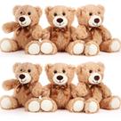 Brinquedos de pelúcia para animais de pelúcia Hydren Bear 35 cm, 6 unidades para bebês