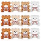 Brinquedos de pelúcia Zomiboo Halloween Mini Bear 10 cm, 12 peças de presente