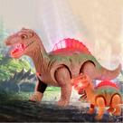Brinquedos dinossauro poderosos para caminhar elétrica modelo de animais brinquedos para crianças