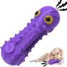 Brinquedos Dog Squeaky ZIKATON para mastigadores agressivos, polvo roxo