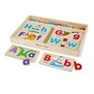 Brinquedos educacionais Melissa & Doug ABC Picture Boards de 4 a 6 anos