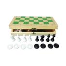 Brinquedos Educativos - Jogo de Xadrez e Damas
