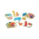 Brinquedos Educativos - Quebra Cabeça Mamãe e Filhote 20und Brinquedos Educativos - Quebra Cabeça Mamãe e Filhote 20und