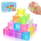 Brinquedos Fidget Siwarm Pacote com 30 Mini Cubos Squishy de Gelo Brinquedos Fidget Siwarm Pacote com 30 Mini Cubos Squishy de Gelo