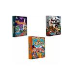 Brinquedos Hora da Ciencia 3 Kits Vulcao/Espacial/Circo - Dican