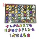 Brinquedos montessoriano letras de alfabeto + números Inglês