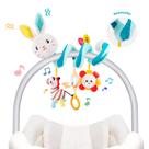 Brinquedos para assento de carro Koty Infant Spiral Plush Toys Rabbit 0-6M
