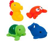 Brinquedos Para Banho Animais Marinhos - Buba