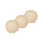 Brinquedos para cães Amazon Basics Interactive Glow Rubber Balls, pacote com 3