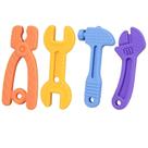 Brinquedos para dentição para bebês de 0 a 6 meses de 6 a 12 meses com freezer BPA