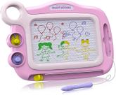 Brinquedos para meninas de 1 a 4 anos, prancheta magnética para crianças, presentes para meninas de 2 a 4 anos, brinquedos infantis de quadro de rabiscos, brinquedos infantis de 2 a 4 anos, brinquedos de aprendizagem para crianças de 1 a 4 anos, presen