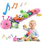 Brinquedos para meninas HEMRLY Musical Plush Caterpillar 0-6 meses