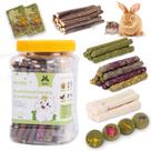 Brinquedos para roer para coelhos JONS NTY 50-60 peças de petiscos naturais