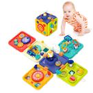 Brinquedos sensoriais educacionais Busy Board WIIBAAHO Montessori 1-2Y Brinquedos sensoriais educacionais Busy Board WIIBAAHO Montessori 1-2Y