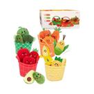 Brinquedos Sensoriais Montessori Para Bebês: Alimentos De Brinquedo De Frutas E Vegetais Para
