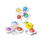 Brinquedos Sensoriais Para Bebês, 3 PCS De Brinquedos Giratórios Montessori Para Alívio De Estresse