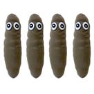Brinquedos sensoriais para cocô Squeeze Stress Relief, pacote com 4 unidades Deermon