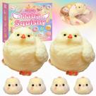Brinquedos Squishy BESNEL Big Taba Chick 8 cm e 6 unidades para crianças e adultos