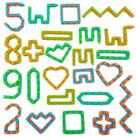 Brinquedos Wacky Tracks Snap Click Nasdict 120 unidades para crianças