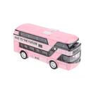 Brinquedos Xs Kid Metal Diecast Cars Pull Back Double Decker