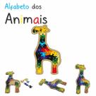 Briquedo educativo alfabeto quebra cabeca GIRAFA escolar