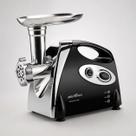 Britânia Moedor de Carne Elétrico 350W Preto 127V com 3 Discos Ajustáveis e Faca em Aço Inoxidável para Preparo de Carne Moída Linguiça e Bolinhos