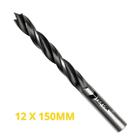 Broca 3 pontas madeira 12 x 150 mm cod1237 fertak
