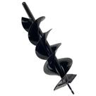 Broca 80x20cm Duplo Espiral com Pino Trava para Perfurador de Solo Carbon Fak