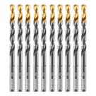 Broca Aço Rápido 5mm 10pcs Profissional Metal Gross Broca Aço Rápido 5mm 10pcs Profissional Metal Gross