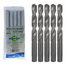 Broca Aco Rapido Brasfort 1/2'' - 7517 - Kit C/5 Pecas