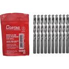 Broca Aco Rapido Cortag 1/8'' - 61942 - Kit C/10 Pecas