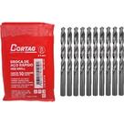 Broca Aco Rapido Cortag 5,0Mm - 61919 - Kit C/10 Pecas